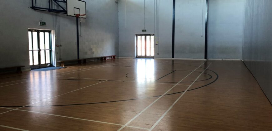 Sports Hall For Rent