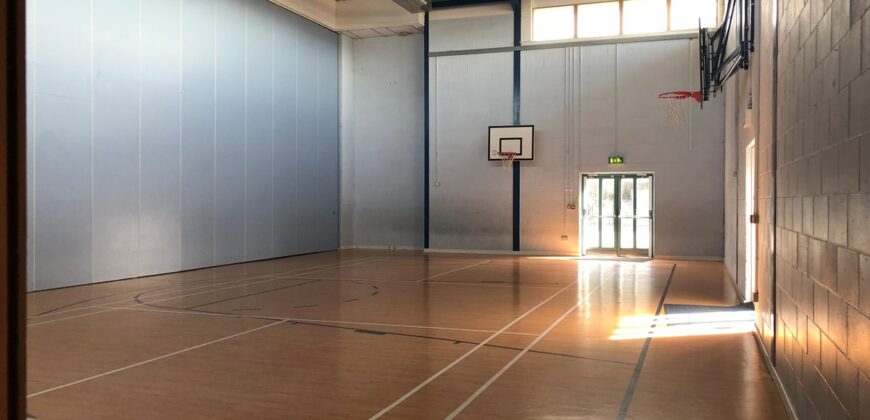 Sports Hall For Rent